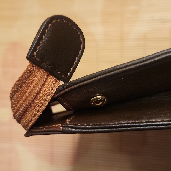 Gucci Vintage Brown Leather Structured Pouch - Picture 5 of 12